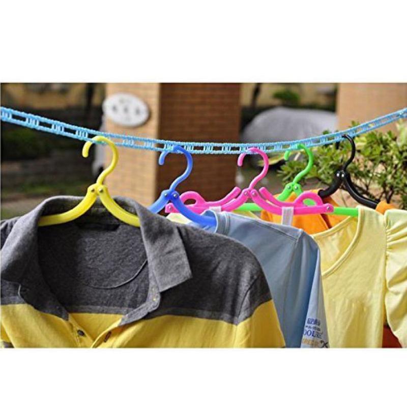 Clothesline Drying Nylon Rope with Hooks Clothesline Drying Nylon Rope with Hooks
